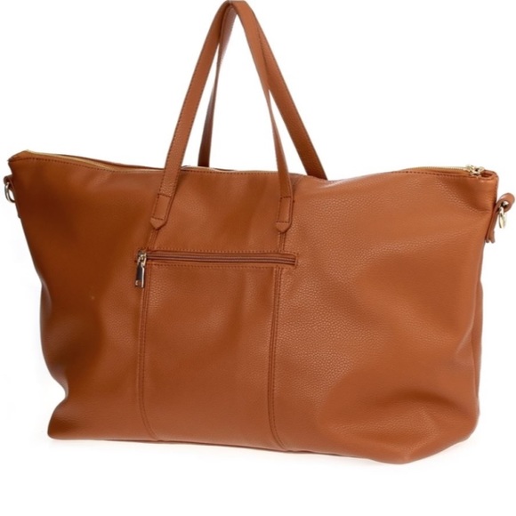 MEGHAN WEEKENDER BAG - COGNAC - Picture 2 of 8